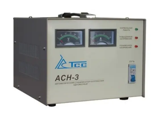 Стабилизатор напряжения однофазный ТСС АСН-3 (3 кВт)
