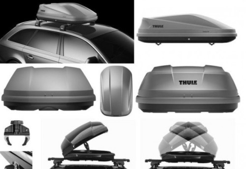 Фото 2. Бокс THULE Touring M 200 титановый aeroskin 400 л