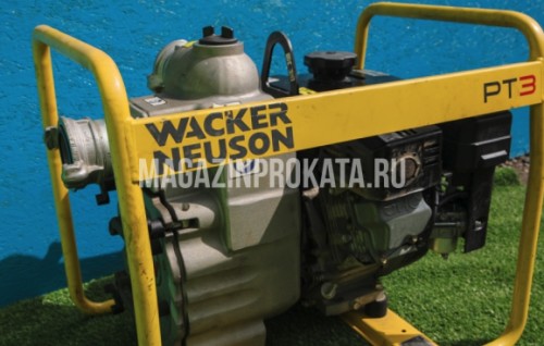 Фото 4. Мотопомпа Wacker Neuson PT 3 (для грязной воды)