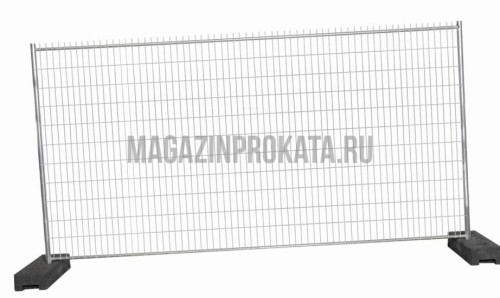 Фото 1. Временное строительное ограждение Евро-2 (BETAFEССE)