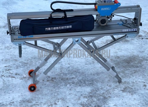 Фото 2. Электрический плиткорез Wandeli QX-ZD-1200 1550Вт Laser с автоматикой