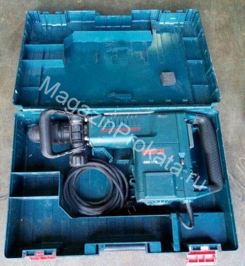 Фото 6. Отбойный молоток Bosch GSH 11 E (сила удара 25 Джоулей)