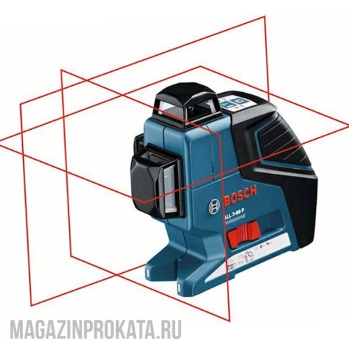 Лазерный уровень самовыравнивающийся BOSCH GLL 3-80 Professional (нивелир). Главное фото.