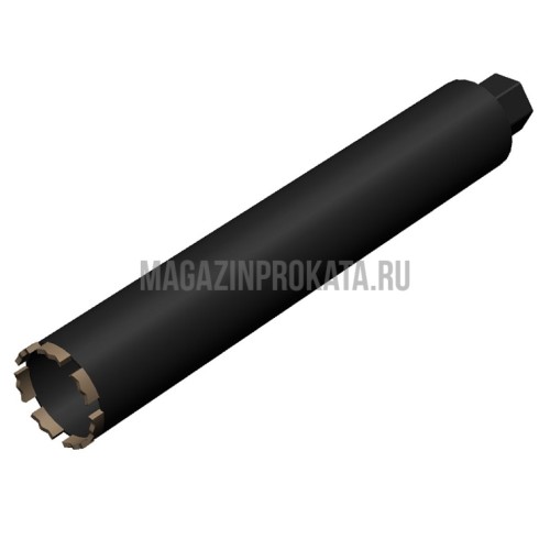 Алмазная буровая коронка 92х450 Г 1-1/4" Ниборит. Алмазная буровая коронка 92х450 Г 1-1/4" Ниборит