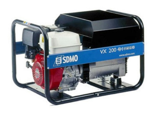 Бензиновый генератор SDMO HX 6000 C (5.5 кВт). Главное фото.
